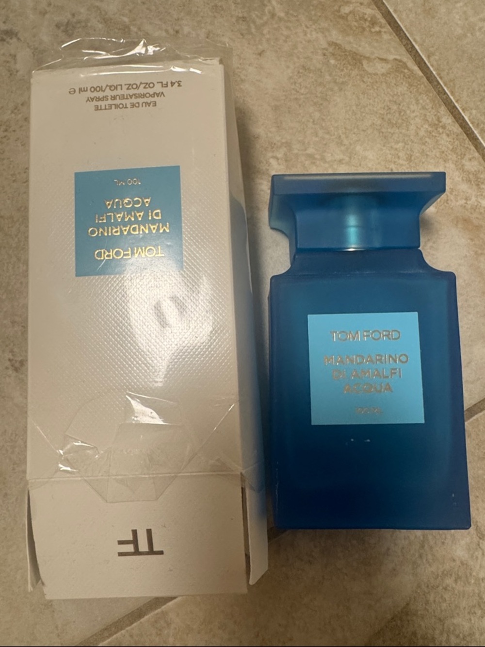 Tom Ford Mandarino di Amalfi Acqua — Blue Bottle 3.4 OZ
New, just opened the box